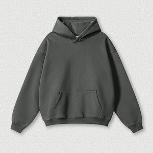 Sudaderas con Capucha para Hombre, 100% Algodón, Gruesas, 500 g/m², Lisas, con Impresión de Logotipo Personalizado, Cuello con Capucha Grueso - Product Image 5