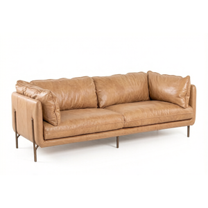Loveseat 2 Seater Couch for Stylish Living Room Furniture Minimalist Sofa with Deep Comfortable <b>Cushions</b> - Product Image 1