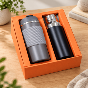Ensemble cadeau personnalisé avec logo pour les petites entreprises, bouteille isotherme avec impression UV pour cadeau d'entreprise, kit de bienvenue pour les employés, faible MOQ - Product Image 2