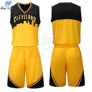 Ensemble de shorts et maillots de basket-ball personnalisés en sublimation, grandes tailles, uniforme de basket-ball OEM, respirant, séchage rapide - Product Image 3