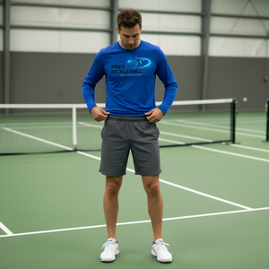 T-shirt de pickleball à manches longues OEM, protection UV, séchage rapide, performance sportive, logo personnalisé, OEM ODM, marque privée - Product Image 5