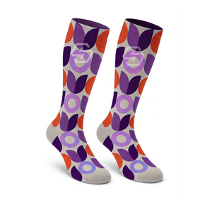 Chaussettes de sport tricotées en gros pour hommes, femmes et unisexe, antidérapantes, à motif lettres, couleurs personnalisées, logo, chaussettes de compression douces - Product Image 5