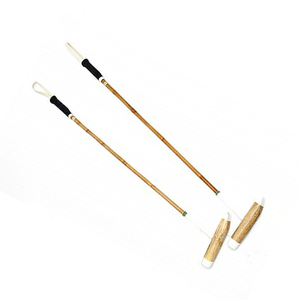 Tournament Ready Polo <b>Mallet</b> with Strong Cane Stick and Polished <b>Wooden</b> Block for Precision Hitting and Smooth Play - Product Image 5