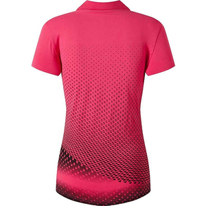 Custom Size Women's Equestrian Horse Riding Polo Shirt Polyester Base Layer Sublimation Printing Customizable Color & Logo - Product Image 2