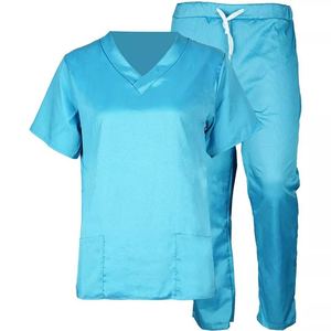 Vente Flash : Uniforme d'infirmière confortable en polyester et élasthanne pour femmes, tenue d'hôpital de haute qualité, service OEM - Product Image 1