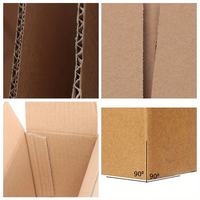 Cajas de Envío Corrugadas Grandes Personalizadas, Cajas de Cartón Marrón Resistentes para Almacenamiento y Mudanza
