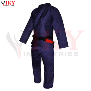 Traje de Judo de Competición de la Mejor Calidad, Transpirable, 100% Algodón, con Corte Automatizado y Tela Resistente, Color Morado - Product Image 2
