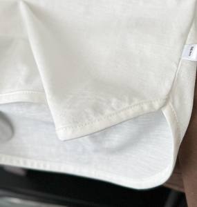 Camiseta de Manga Corta de Algodón Puro para Niños y Niñas, 160g, Tejido de Punto, Diseño Sólido, Casual, Venta al Por Mayor - Product Image 5