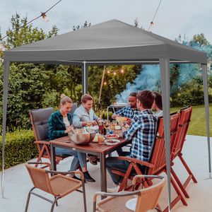 Tenda Portatile Impermeabile 6.5x6.5FT a Quattro Lati con Telaio in Acciaio, Doppia e Personalizzabile per Eventi all'Aperto, Fiere ed Esposizioni - Product Image 5