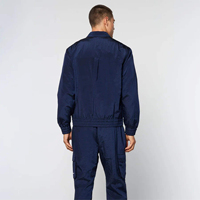 Combinaison de pilote de chasse pour homme, tenue de vol, uniforme de compagnie aérienne, costume de capitaine, comprenant chemise, casquette de pilote, manches longues