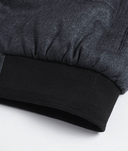Chaqueta Acolchada con Capucha y Cuello Alto para Hombre AQTQ, Cierre de Cremallera, Forro de Piel Sintética, Resistente al Viento, Secado Rápido, Estilo Urbano Informal para Invierno - Product Image 4