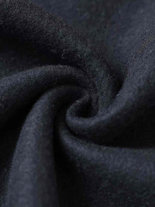 2026 <b>Men's</b> Custom Design Logo Zipper <b>Pullover</b> Hoodie Winter 100% Cotton Fleece Pocket Long Sleeves Drop Shoulder Streetwear - Product Image 4