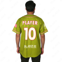 Maillots de baseball tricotés sur mesure Crew Fitness conçus pour les professionnels et les amateurs-T-shirts pour hommes en jersey vierge personnalisé