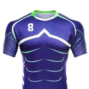 Uniforme de rugby transpirable, conjunto de jersey deportivo duradero, kit de rugby que absorbe la humedad, ropa de equipo, uniforme profesional para entrenamiento y partidos. - Product Image 4