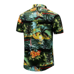Chemise hawaïenne pour homme tendance, entièrement personnalisable, légère, facile à porter, respirante, confortable, avec des matériaux de qualité supérieure - Product Image 3