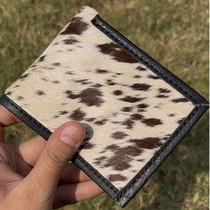 Cartera de cuero genuino de vaca totalmente personalizada para hombre, suministro directo de fábrica, cartera de cuero para uso diario para hombre - Product Image 4