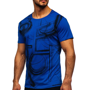 Camisetas sublimadas para hombre con logo personalizado impreso, diseño sólido, mejor material, servicio OEM, camisetas sublimadas para hombre con OEM - Product Image 2