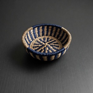 Juego de 2 Cestas de Seagrass Azul Marino Hechas a Mano, Cestas de Almacenamiento Ecológicas al por Mayor, Hechas en Vietnam - Product Image 4