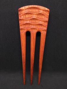 Wooden U Shape Hair Fork Handmade Natural Wood Hair Pin For Women Bun Stick Hair Accessories - Product Image 6
