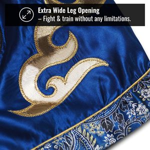 Factory Custom Unisex Muay Thai <b>Shorts</b> Kickboxing Martial Arts Sublimation Satin Quick Dry Lightweight Wholesale OEM Wholesale - Product Image 3