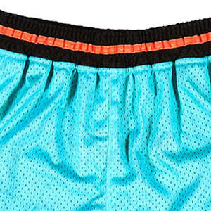 Shorts de basket-ball en maille respirante à cordon de serrage, séchage rapide, personnalisables, en nylon et élasthanne, impression par sublimation, pour hommes - Product Image 3