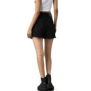 Nouveauté 2026 : Shorts en jean pour femmes de haute qualité, conçus et fabriqués sur mesure à un prix de gros - Product Image 5