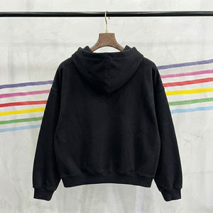 Sudadera con Capucha para Hombre, Estilo Acid Wash, Manga Larga, Corte Holgado, Estilo Gótico Urbano - Product Image 5