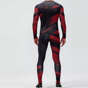 Conjunto de Rashguard de Diseño Avanzado para Hombre, Ropa Ligera y Transpirable para Entrenamiento y Actividades Deportivas - Product Image 5