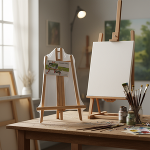 Caballete de Escritorio en Forma de T de 50 cm, Conveniente y Fácil de Usar para Actividades Artísticas y Pintura - Product Image 3