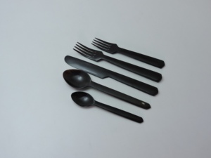 ชุดช้อนส้อมฮอร์นรูปร่างแบบมีคุณภาพชุดช้อนส้อมฮอร์นธรรมชาติ - Product Image 5
