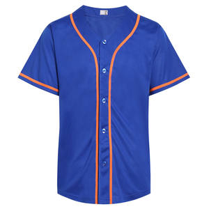 Ensemble de maillots de baseball personnalisés, maillot en polyester respirant et pantalon renforcé, vêtements de sport pour équipe, évacuation de l'humidité. - Product Image 1