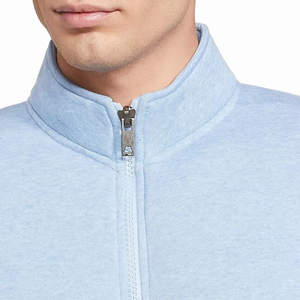 Sudadera de invierno para hombre con capucha, mangas largas, cremallera, cuello alto, posibilidad de aplicar un logotipo en la parte delantera, transpirable. - Product Image 5
