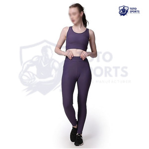 Conjunto de Yoga para Mujer de Alto Rendimiento, a la Moda, Cómodo, Delgado, de Tela Suave, de Alta Calidad, Ligero y Transpirable - Product Image 4