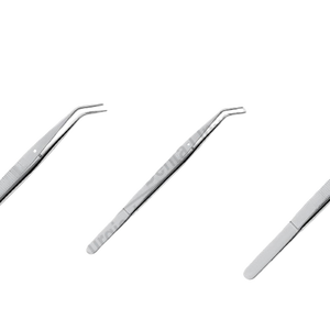 Pinzas para Cejas Premier Dental Non Pinch 6 Duty con Espuñador Integrado, Certificación CE, Acero Inoxidable, Garantía de 3 Años, Hecho en Pakistán - Product Image 1