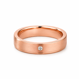 VVS1 Moissanite Wedding <b>Band</b> 925 Sterling <b>Silver</b> Round Shape Diamond Bezel Setting Engagement <b>Ring</b> - Product Image 5