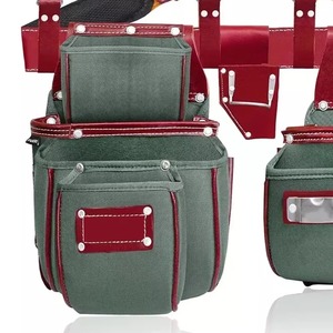 OEM Service Latest Design Reusable Leather <b>Tool</b> <b>Bag</b> / Top Quality Customized Logo Genuine Leather <b>Tool</b> <b>Bag</b> - Product Image 6