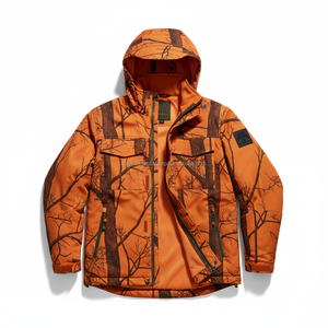 Chaqueta de Camuflaje con Capucha para Hombre, Otoño-Invierno 2026, a la Moda, Impermeable y Cálida, Venta al Por Mayor - Product Image 1