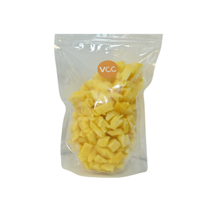 Cubes d'ananas surgelés IQF en vrac pour smoothies et production de jus sains - Product Image 2