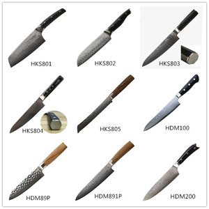 Meilleure vente : Couteau de chef en acier Damas de 8 pouces avec manche G10 - Product Image 2