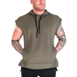 Débardeur de sport personnalisé avec logo pour hommes – Maillot de corps sans manches pour la musculation et l'entraînement - Product Image 1