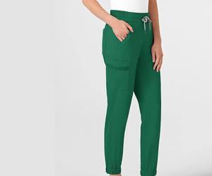 Pantalones de Vestir de Pierna Ancha para Mujer, a la Moda, de Cintura Alta, Transpirables, para Trabajo, OEM ODM - Product Image 3