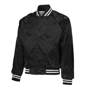 HMR Custom Sorority Alpha for Gamma Greek Embroidery Women's <b>Quilted</b> Stand Collar Satin Varsity Jacket - Product Image 1