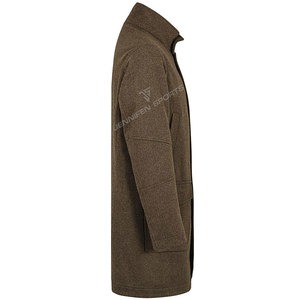 Men's Retro Business Style Bomber Jacket Wool <b>Long</b> Coat Warm All-Season High Quality Commuting Hunting Autumn Winter All-<b>match</b> - Product Image 4