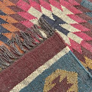 THẢM LEN và đay thủ công, thảm kilims & dhurrie cho phòng khách và phòng ngủ hiện đại - Product Image 4