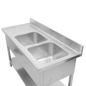 stainless steel commercial kitchen <b>work</b> <b>table</b> restaurant <b>work</b> <b>table</b> heavy duty <b>work</b> <b>table</b> - Product Image 1
