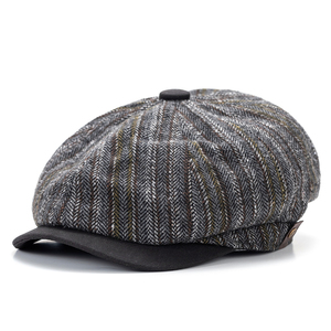 Wholesale Premium Linen Ivy Cap Mesh Lined Summer Golf <b>Flat</b> <b>Hat</b> OEM OEM Custom Washed Cotton <b>Flat</b> Cap Lightweight Vintage - Product Image 3
