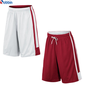 Bobbin <b>Men's</b> Quick Dry Sports <b>Shorts</b> White <b>Brown</b> Side Stripe Drawstring Elastic Waist Bermuda Length Solid Pattern Sporty Style - Product Image 2
