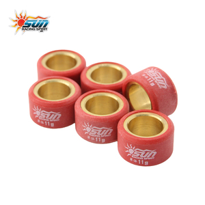 Galets de variateur SUN Racing 20x12-11G pour NMAX 155/AEROX 155/MIO 125/MIO i 125 – Matériau résistant à l'usure de Taïwan – Pièce de tuning CVT - Product Image 1