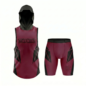 Conjunto de Camisetas de Fútbol Sublimadas Personalizadas, Uniforme Deportivo sin Mangas, Impresión de Nombre y Número del Equipo para Entrenamiento 7v7 - Product Image 4