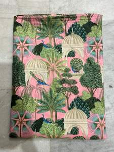 Hand Block Printed Cotton Running Fabric by the Yard, Soft Breathable Textile for Dressmaking, Home Decor and Craft Projects - Product Image 6